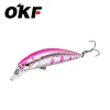 AHHP 50mm 6g Fishing Lures Bait Pesca Trout Minnow Lure M019