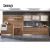Import AK1633 European workmanship German pvc italian open kitchen furniture I shaped modular kitchen designs from China