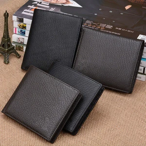  China men wallets cowhide genuine leather