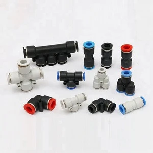 All kinds of air hose plastic pneumatic connector brass pneumatic fitting