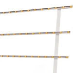 Aluminum bar for glass edging / beveling machine