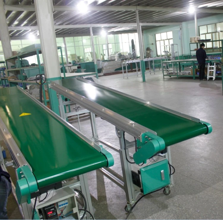 Aluminum Frame PVC Conveyor Belt Equipment for Material Accessories Conveying Work