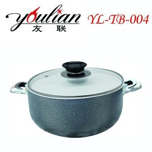 Aluminum new non-stick ceramic casserole sauce pot stock pot cookware