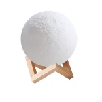 Amazon Diy Customize Table Decoration Bedroom USB Led 3d Moon Night Lamps