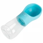 Amazon hot Outdoor travel pet drinker dog water bottle BPA free pet water bottle