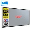Amazon Hot Sale 100 inch Projector Screen ALR Anti-light Projection Screen 16:9 Foldable Wholesale Cheap