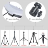 Amazon hot sale 12 inch makeup ring light led circle selfie ring light with cell phone holder tripod stand