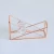 Import Amazon Hot-sale Office Supplies Stationery Mini Adhesive Tape Holder Rose Gold Metal Gummed Tape Dispenser For Paper from China