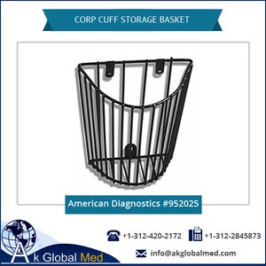 American Diagnostics 952025 Corp Cuff Storage Basket