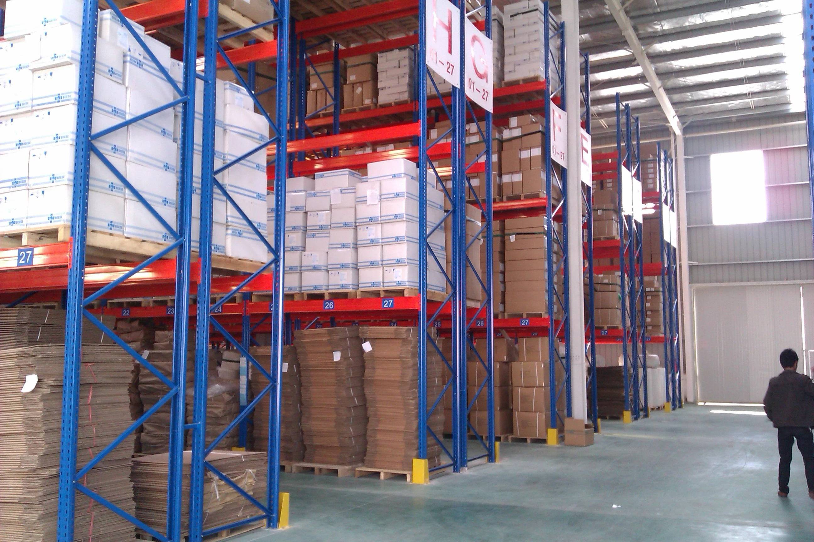 Anticorrosion and antirust pallet warehouse rack stow pallet racking