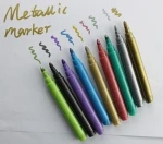 Arts & Crafts greeting card water-based &fiber type permanent metallic marker