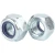 Import ASME 3/8 5/16 Zinc Plated Nylon Insert Flange Lock Nut Hexagon Flanged Nuts from China