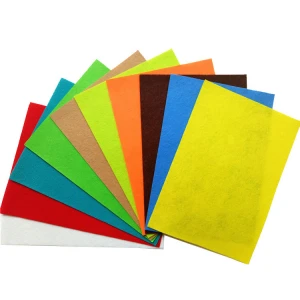 Assorted Stiff Felt  Felto Fabric Set 50 Unique Sheets 8x12 inch (20x30cm) for Crafts, Sewing, Decorative Projects
