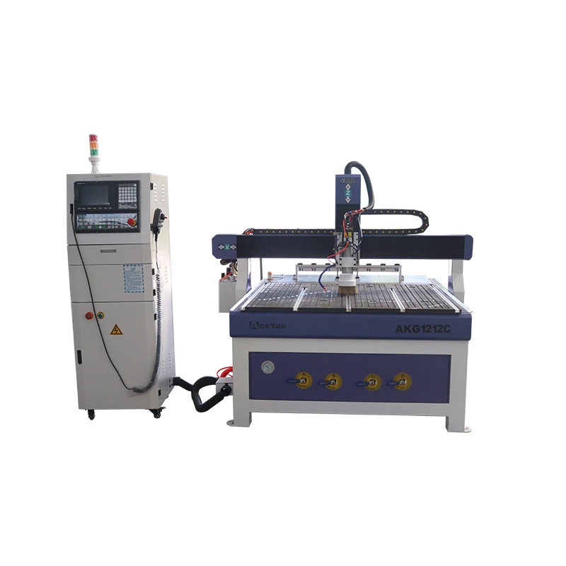 Atc cnc router machine AKG1212C best reliable wood carving router machine with Auto tool magazine