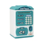 ATM Bank Pretend Play Electricity Saving Box Kids Toys FingerPrint Unlock Function With Music