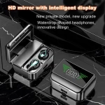 Audifono M31 Tws Bt 5.2 HD Mirror Led Digital Display Wireless Earbuds Hifi Stereo Noise Reduction Headset Tws Earphones