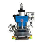 Automatic pneumatic Synthetic Leather Heat Press Machines Leather Production Machinery