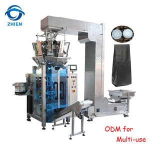 Automatic Pouch Roasted Coffee Bean Multi-function Packaging Machine with Degassing Valve Applicator