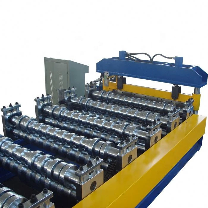 automatic roof panel building material steel sheet making machine