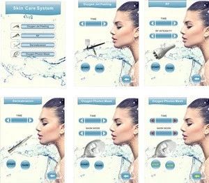 AYJ-Y80(CE)Professional oxygen facial machine/microdermabrasion +oxygen facial therapy/newest oxygen jet peel