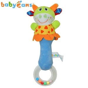 baby rattle teether shaker grab and spin rattle toys baby maracas rattle toys 6-8 months