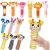 Import Baby Soft Rattles Toys,Cartoon Stuffed Cute Animal Baby Soft Plush Hand Rattle Squeaker Sticks for Toddlers from China