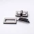 Import Bag accessories factory price 46mm black zinc alloy metal adjustable sliding Band Strap belt buckles from China