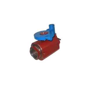 Ball valve for repairing gas and oil wells