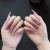 Import Ballerina medium full cover reusable false nails press on nail from China