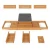 Import Bamboo Bathtub Tray Bath Table Adjustable Caddy Tray with Extending Sides, Cellphone Tray and Wineglass Holder from China