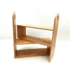 Bamboo pretty natural nice kitchen condiment inexpensive type personalized desk shelves organizer