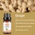 Import baolin 100% pure organic ginger essential oil  hair growth ginger oil from China