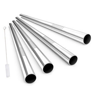 Bar Accessories Long Stainless Steel Drinking Straw