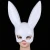 Import Bar Nightclub Halloween Makeup Party Bunny Ears Mask Rabbit Mask from China