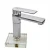 Import Bathroom basin single hole new 360 swing lengthened nozzle brass hot and cold faucet from China