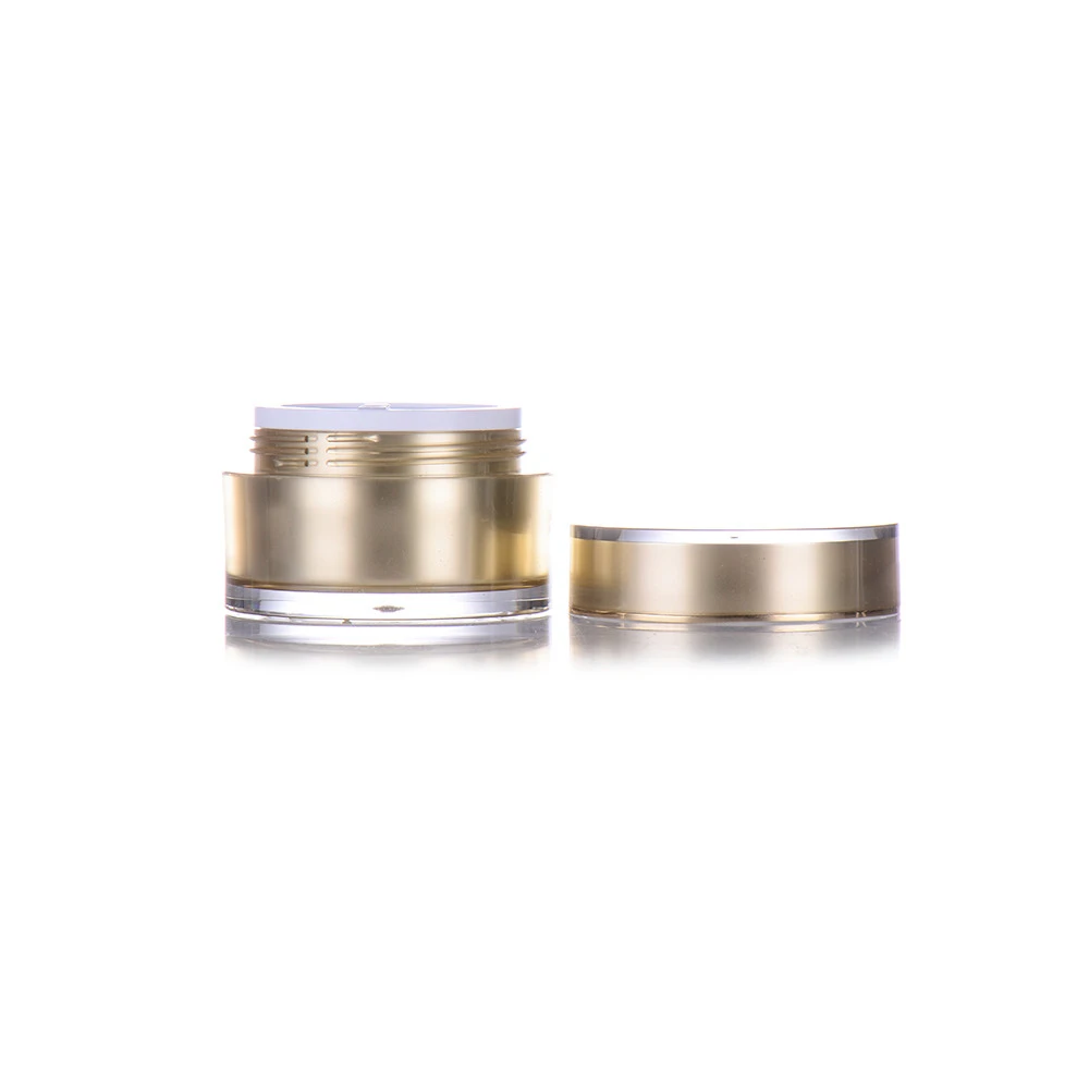 BDPAK NEW Wholesale Custom Gold Luxury 30ml 50ml 100ml 10g 15g 20g Acrylic Cosmetic Cream Jar Container For Face Cream