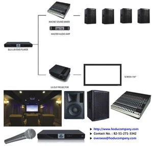 Beam Projector,Blu-ray player,Mixer,Amplifier,Speaker