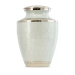 Beautifully Hand Crafted Superior Quality Metal Cremation Funeral Urn- RADIANCE
