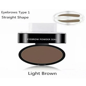 Beauty Private Label Cosmetics Eyebrow Powder Seal For Lady Eyebrow stamp 4 stamp set