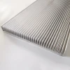 Best aluminium strip led snap frame slim light box sliding shop doors price of China manufacturer