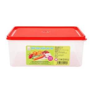 Best Choice For Home Appliance Storaging Food And Vegetables Square Plastic Food Container