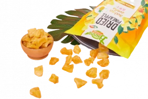 Best Seller Yummy Pineapple Snack 200gram/bag from Fresh and Organic Pineapple by Bunny Bunny Brand  Thailand