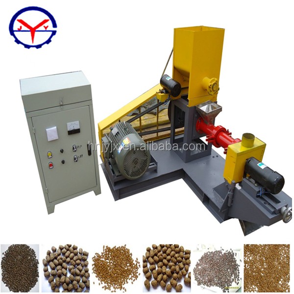 Best selling fish food cattle feed pellet extruder mill machine