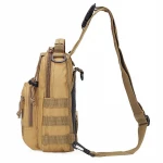 BIAL Outdoor Tactical Sling Chest  Bag with Molle Webbing and Waterproof Function