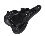 Bike Seat Bicycle Seat Comfortable Road Bike Saddle Replacement for Men Women, Wear-Resistant PVC Leather Breathable Waterproof