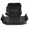 Black Custom Corrugated Mailer Shipping Carton Postal Packaging Boxes with Logo