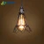 Import Black iron material suspended wire ceiling lighting decorative loft pendant lamps from China