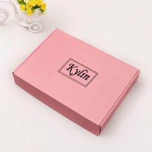 Black Matte Lamination Decorative Hard Paper Gift Box Paper Boxes With Cover