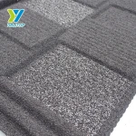 Black Metal Building Materials Roofing Shingle Stone Coated Metal Roof Tile Prices