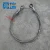 Import black pu coated steel cable sling 7x7 steel wire rope lifting sling cable sleeve press metal wire rope cable from China